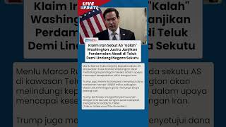 Upaya AS Membangun Perdamaian Permanen Pasca-Konflik Iran, Janjikan Perlindungan untuk Sekutu Teluk