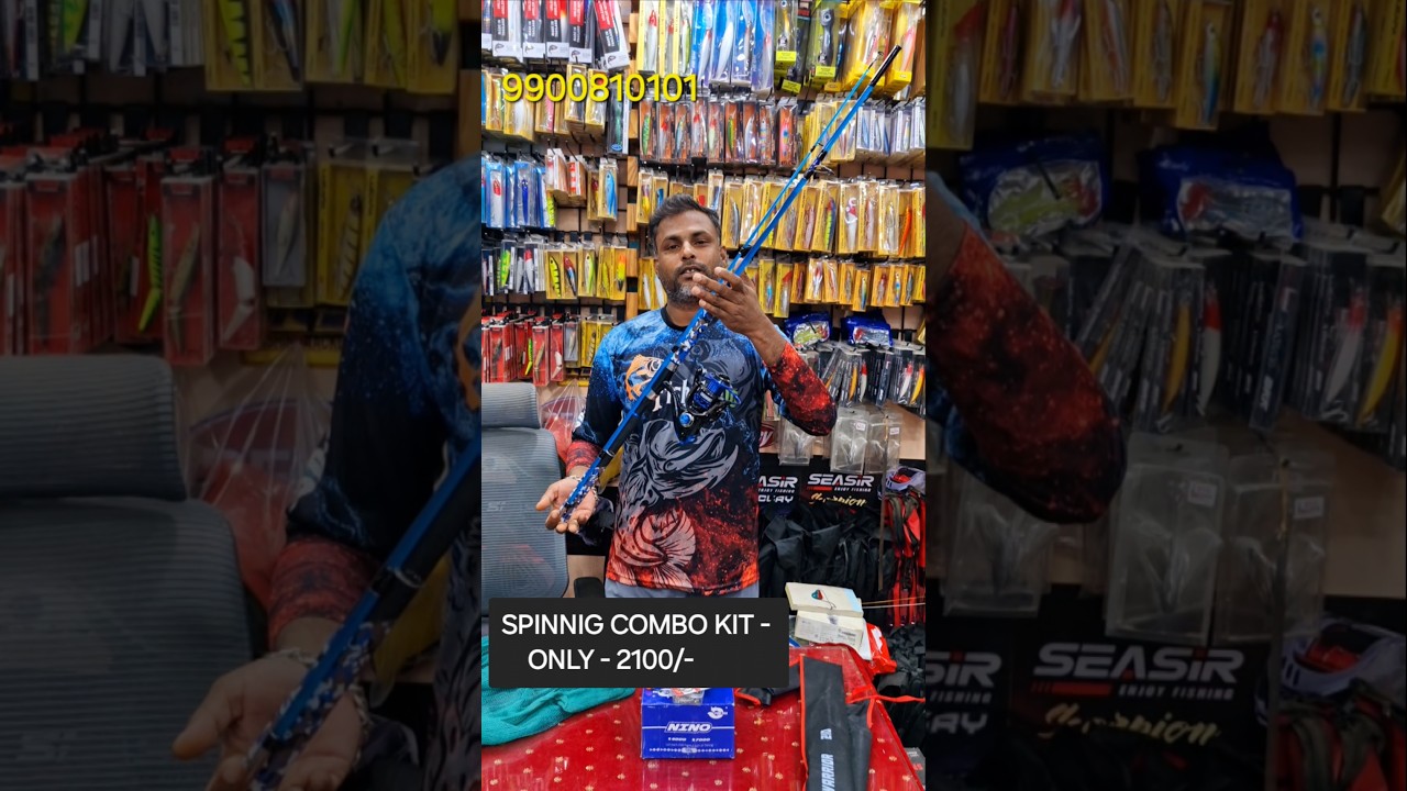 All in one fishing kit 👌 just 2100/-only 