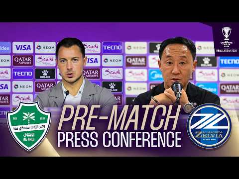 Pre-Match Press Conference | Al Ahli Saudi FC 🇸🇦 vs FC Machida Zelvia 🇯🇵 | ACL Elite™ Finals Jeddah — football video