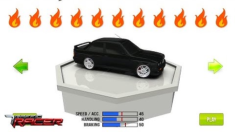 Traffic Racer Endless{one-way} Desert Gameplay.