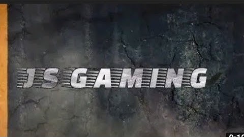 JS GAMING INTRO