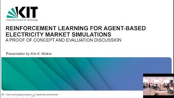 Kim K. Miskiw: Reinforcement Learning for Agent-based Electricity Market Simulations