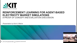 Kim K. Miskiw: Reinforcement Learning for Agent-based Electricity Market Simulations