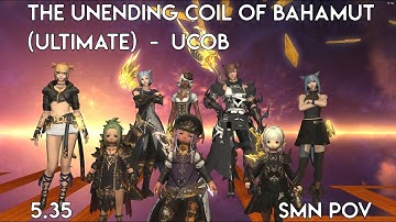 FFXIV OST UcoB - The Unending Coil of Bahamut (Ultimate) | SMN PoV | 5.35 Patch