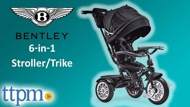 Bentley 6-in-1 Tricycle from Posh Baby and Kids