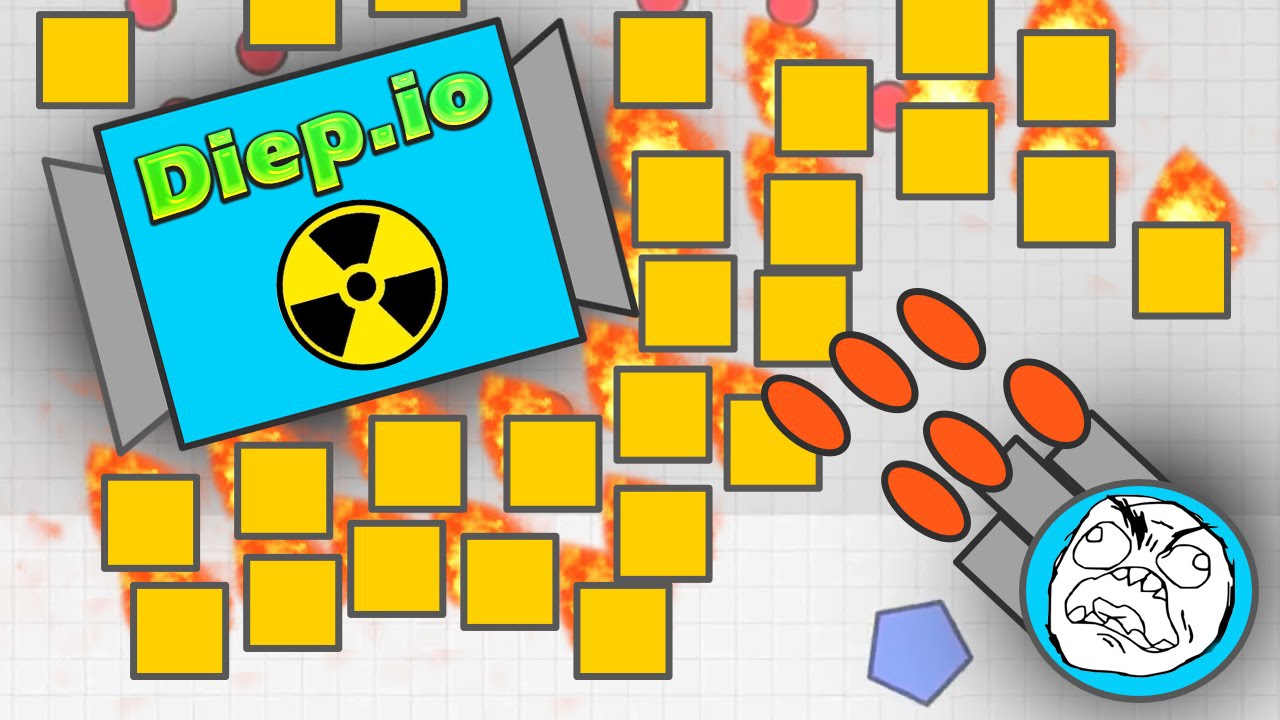 Diep.io - НОВАЯ ИМБА ПУШКА! ОБНОВЛЕНИЕ \ NEW Tank! \ 45 LVL TOP 1  |  2016 New!