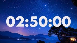 2-Hour 45 Minutes Timer with Soothing Ambient Sounds🎶🌌