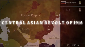 1916 Orta Asya Ayaklanması: Her gün(1916-1917)/Central Asian revolt of 1916: Every day(1916-1917)