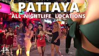 ❌❌❌ Pattaya Nightlife: Lustful Locations - Soi 6,7,8, Beach Road, Tree Town, Soi LK Metro