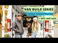 Van Build Series | Installing Radiant Heated Flooring | DIY Roof Rack