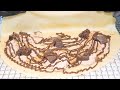 【期間限定クレープ】イタリア産クーベルチュールチョコレートをたっぷり使った贅沢クリームの作り方 [クレープ職人|dessert crepes] How to make chocolate cream