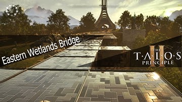 The Talos Principle 2  Solved puzzle: Eastern Wetlands Bridge