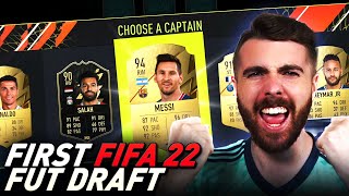 MY FIRST DRAFT WAS INSANE! - FIFA 22 Ultimate Team FUT Draft