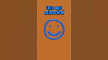 Cool Blender smiley animation #blender3d #b3d #animation #satisfying