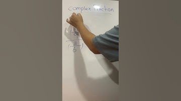 Complex Fraction: How to simplify it? #shorts #complex #fraction #primary #math #tricks