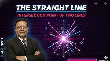 CLASS 12th MATHS🎯 : How to Find Intersection Point Of Two Lines in 3D Geometry (STEP BY STEP )
