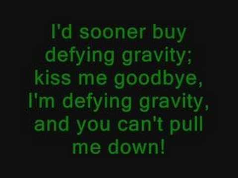 Wicked The Musical Karaoke - Defying Gravity