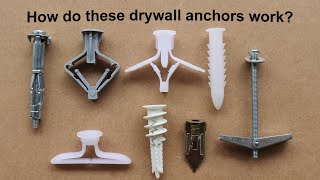 How do these drywall anchors work?