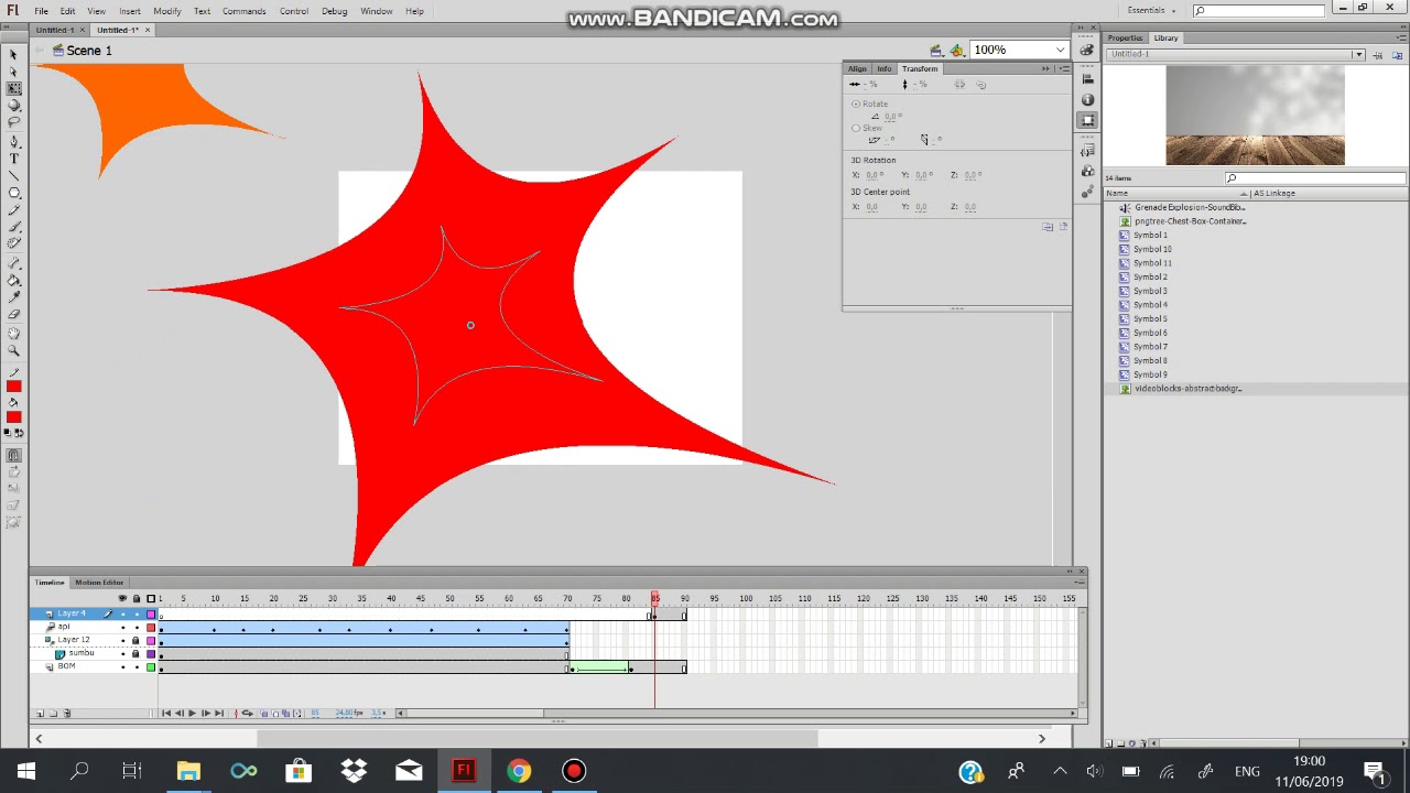  TUTORIAL  Membuat  Animasi  Bom dengan  Adobe  Flash  CS6 YouTube