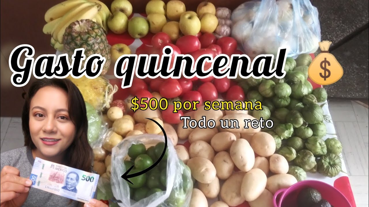 Organización De Mi Gasto Quincenal💰con $1,000/parte 1