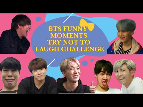 BTS funny moments 😂 - try not to laugh challenge #1