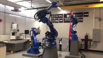 Robot Ribbon Cutting at Ohio State University