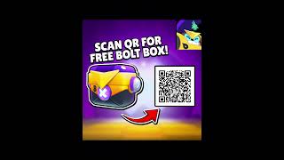 Free Bolt Box? no problem !! #brawlstars #BoltBox #bsmoment #bs #brawler #bolt #skin #giveaway # box