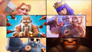 CLASH ROYALE "TRAILERS OF ALL CHAMPIONS"