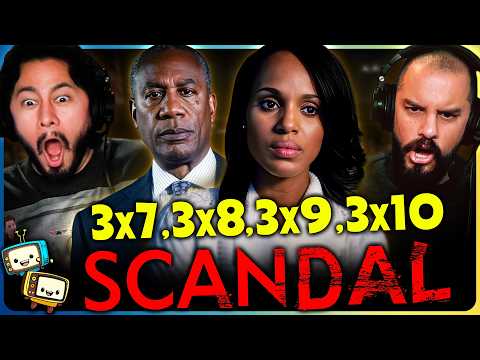 SCANDAL 3x7, 3x8, 3x9 & 3x10 Reaction! | Kerry Washington | Shonda Rhimes
