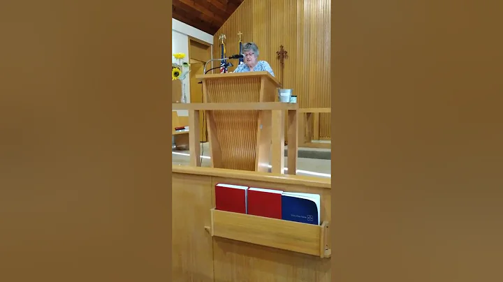 Linda Heath preaches at New Home Lutheran 3/13/202...