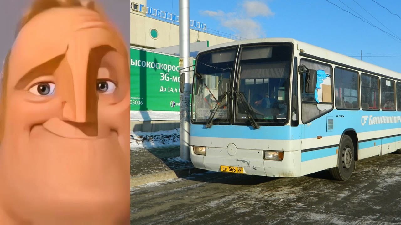 Мercedes benz o345 до и после