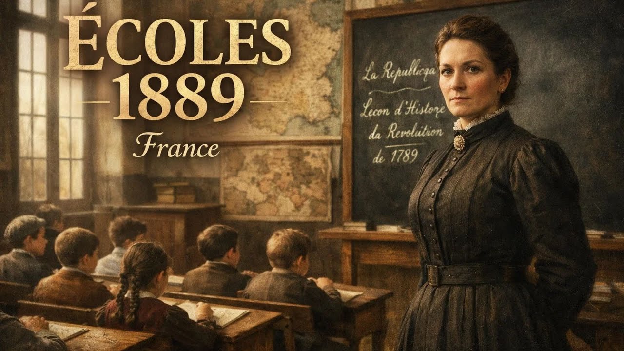 Ainsi étaient les écoles de France en 1889
