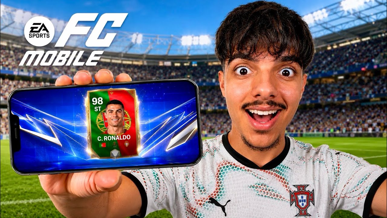 Ich Spiele zum ERSTEN Mal FC Mobile… 😱 (CR7)