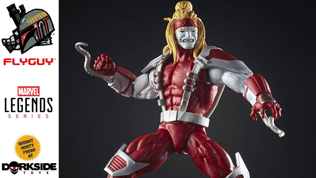 Hasbro Marvel Legends Sauron Wave Omega Red Toy Action Figure Review | By FLYGUY - YouTube