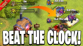 Can I Beat the Clock to Upgrade My Heroes in Clash of Clans?