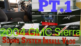 2004 GMC Sierra Sound System Install Pt.1