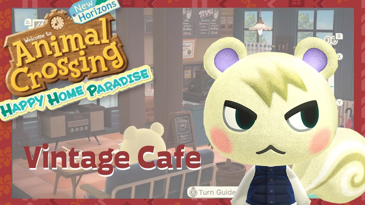 Animal Crossing New Horizons (HHP) Vintage Cafe (HHP 2) YouTube