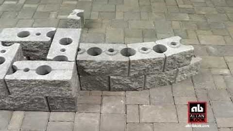 How to Start A Patio Wall Curve