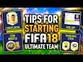 how to start fifa 18 ultimate team top 5 best tips