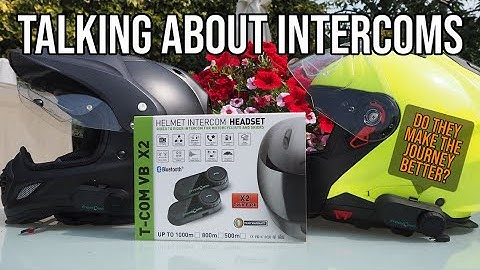 Talking about intercoms - Do they make the journey better? (Freedconn T-COM VB)