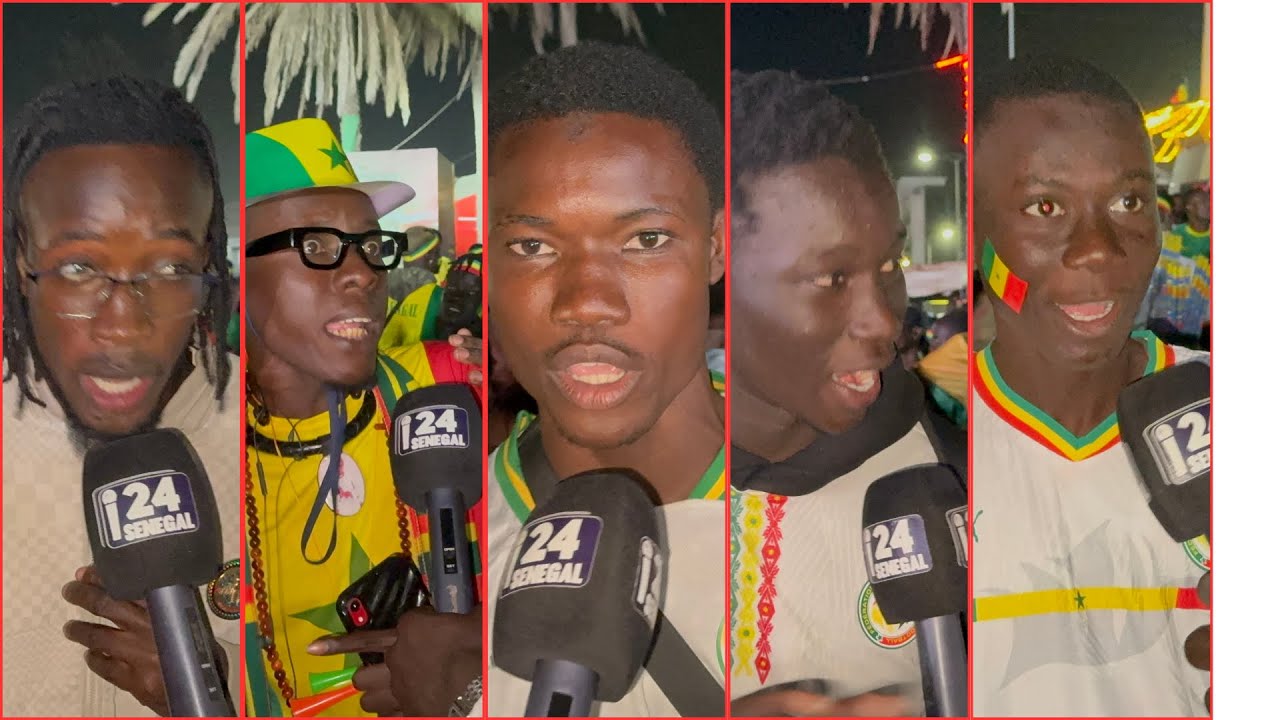 PREMIÈRE MI-TEMPS MAROC VS SENEGAL LES SUPPORTERS ENCORE DE L’ESPOIR 