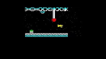 New spectrum 128k game, horizontal shooter with smooth scroll and colors, Test 2