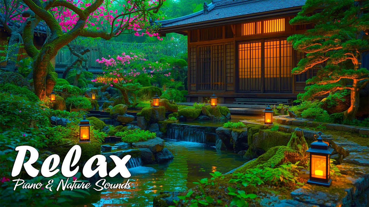 Relaxing Piano Music 🌿 Peaceful Nature Sounds for Meditation, Deep ...