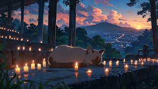 🔥FLICKERING TWILIGHT🔥 : 1 HOUR AMBIENT LOFI PLAYLIST TO CHILL AND RELAX ON A QUIET EVENING Twilight Glow Flickers
