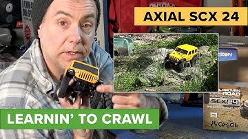 Learning to Crawl - Axial SCX24: Unboxing, First Run and review
