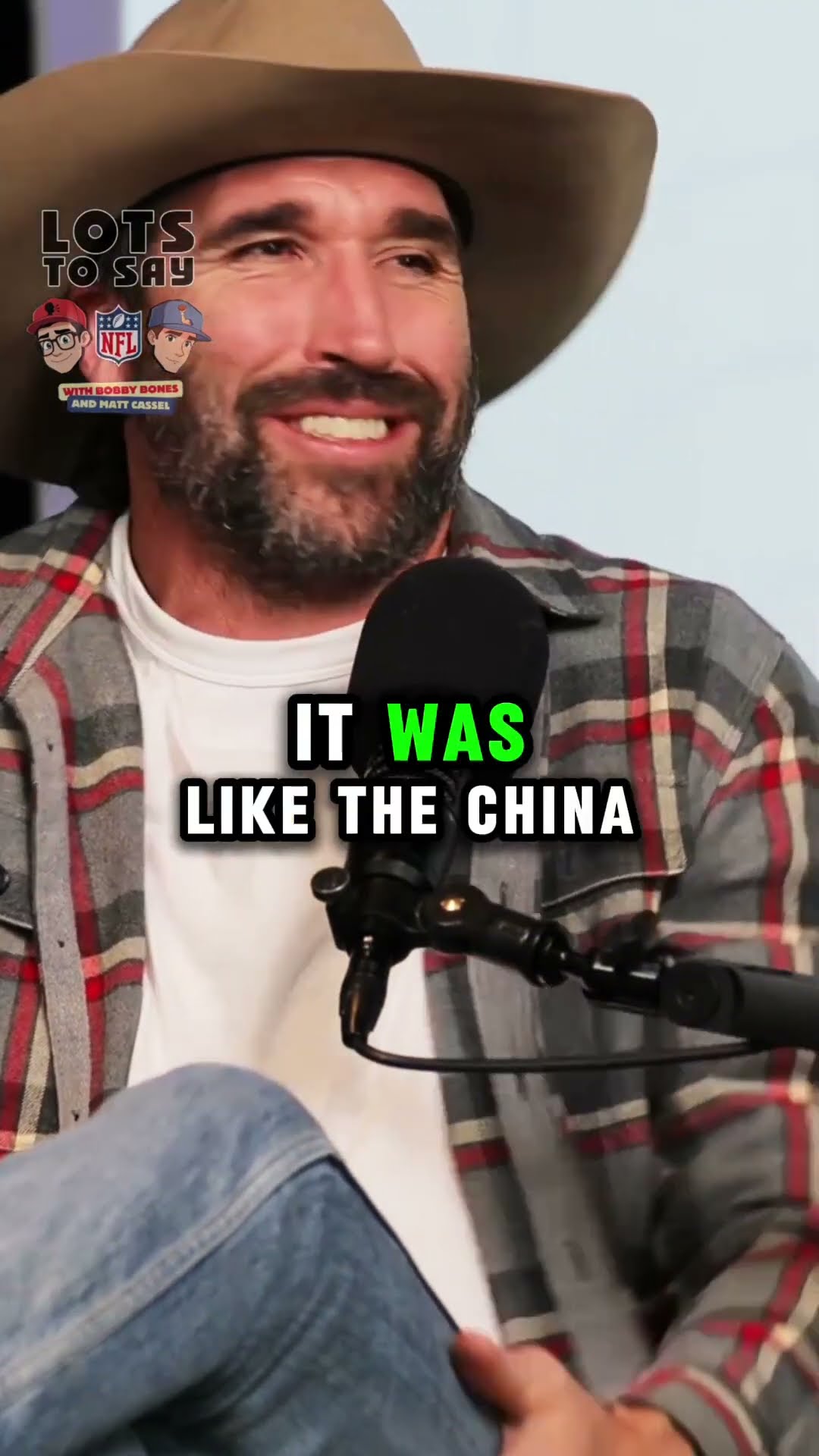 Jared Allen on Being a Silver Nationalist Curler ? #LotsToSayPodcast
