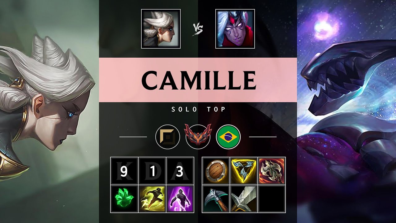 Camille Top vs Varus - BR Grandmaster Patch 25.16