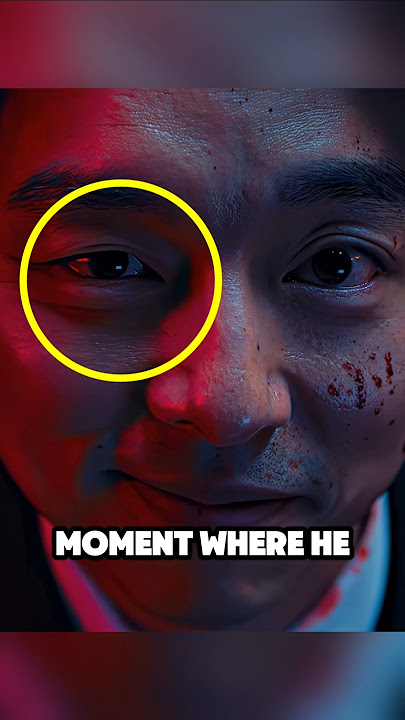 Why was salesman afraid of gi-hun?!