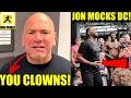 Dana White TRASHES MMA Media for reporting Israel Adesanya vs Khamzat fake fight,Jon Jones trolls D