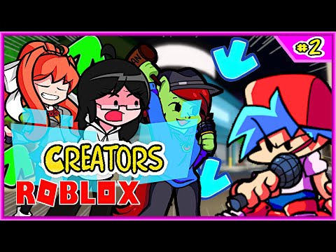 BEATING FNF CREATORS AT THEIR OWN MODS 2! (Roblox Funky Friday)
